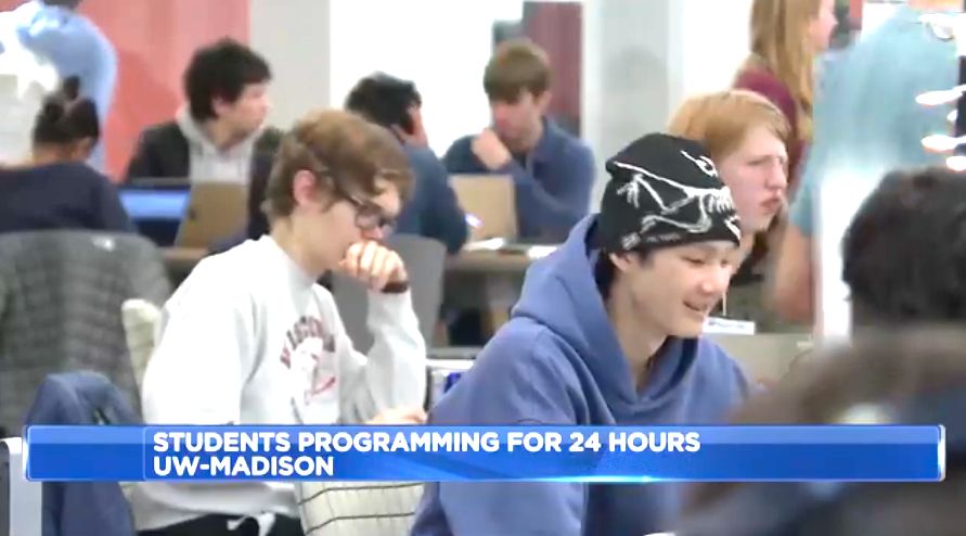 Me Thinking Intensely on the News